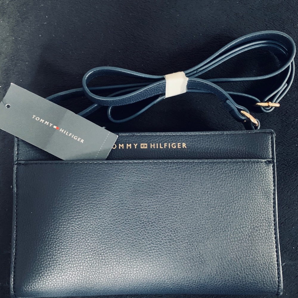 Tommy Hilfiger Navy Blue Crossbody Purse